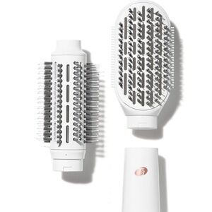 T3 Airbrush Duo Blow Dry Brush (white/rose gold)